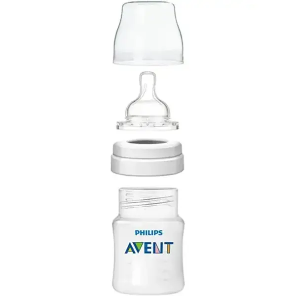 شیشه شیر کلاسیک ۱۲۵ میل دو عددی فیلیپس اونت AVENT